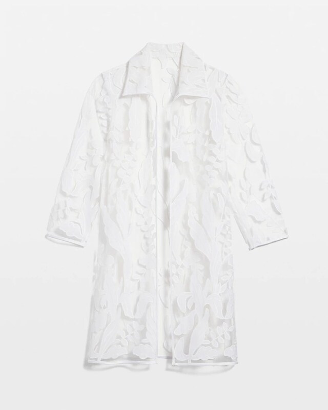 Travelers Collection Mesh Applique Jacket - image 5